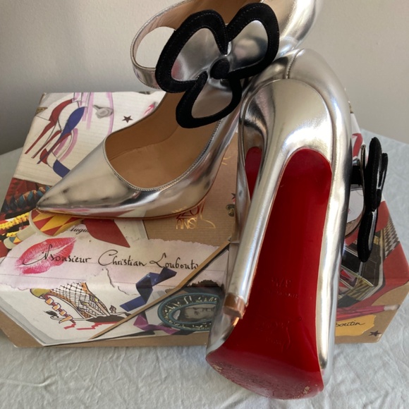 Christian Louboutin 20th Anniversary Specchio Pensee 120 - Picture 4 of 11